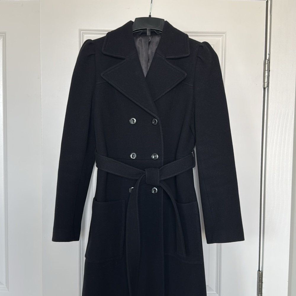& Other Stories Double Breasted Wool Coat